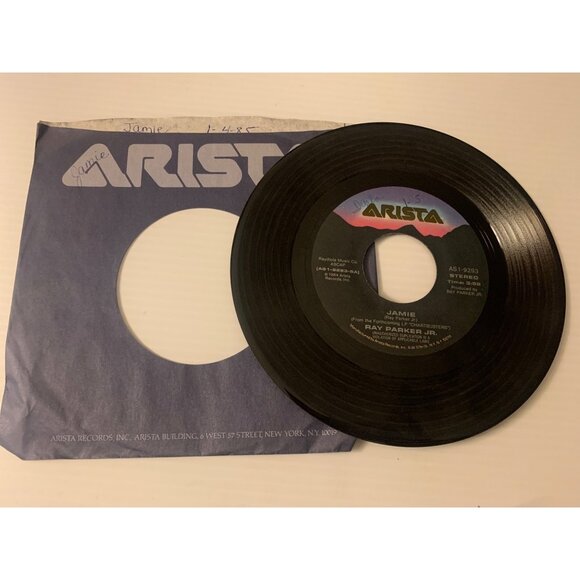 Ray Parker Jr. "Jamie" / "Christmas Time Is Here" 7" Vinyl Record Single Arista - Picture 1 of 5